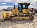 Used Bulldozer in yard,Side of used Dozer,Front of used Bulldozer